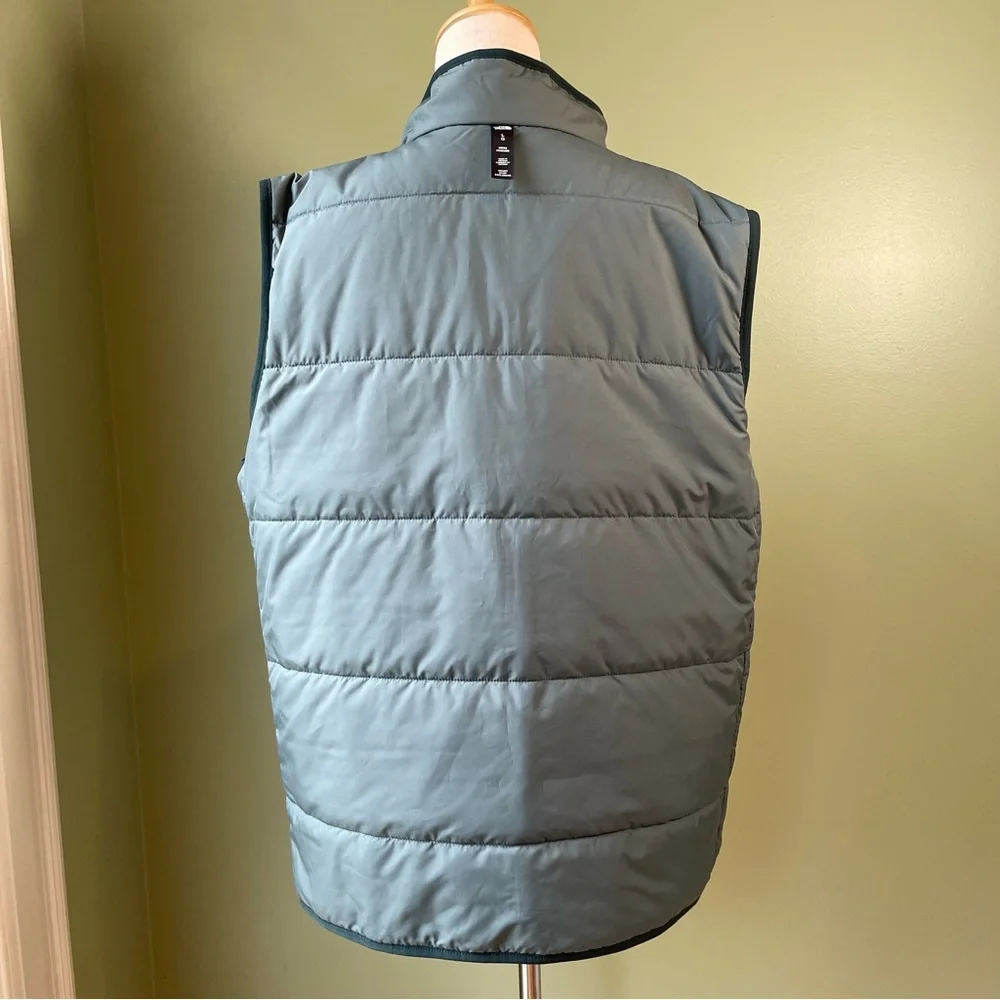 NWT! The North Face 1996 Retro Nuptse Reversible Green Vest - Size Large